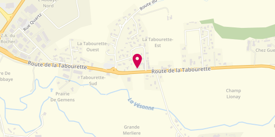 Plan de PONSARD, 1000 Route de la Tabourette, 38780 Estrablin