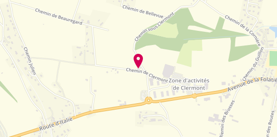 Plan de GENTILIN Jérôme, 462 chemin de Clermont, 38480 Romagnieu