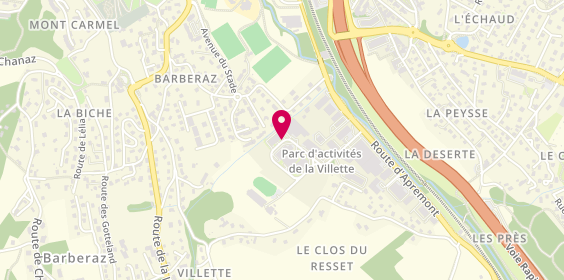 Plan de Evoltec, Zone Industrielle de la Villette
340 Rue du Clapet, 73490 La Ravoire