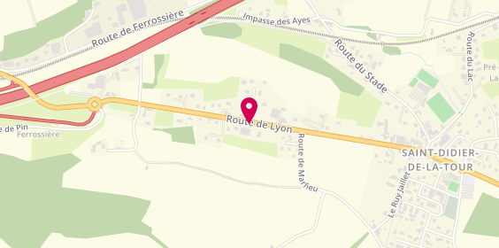 Plan de Veyret Jean, 65 Route Lyon, 38110 Saint-Didier-de-la-Tour