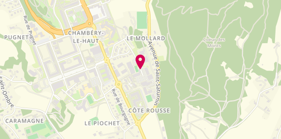 Plan de Gl2R, 180 Rue Genevois, 73000 Chambéry