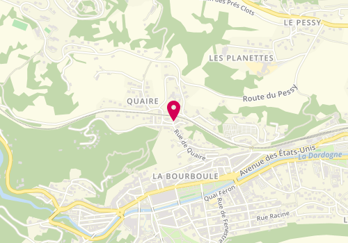 Plan de Vedrine Thierry, place de Quaire, 63150 Murat-le-Quaire