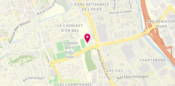 Plan de Chappellaz, 260 Rue le Cheminet d'En Bas, 73290 La Motte-Servolex