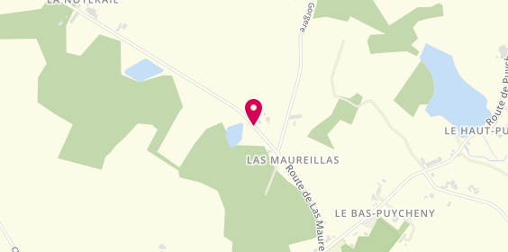 Plan de Ets Joel Gourgousse, 1 Route de Las Maureillas, 87800 Saint-Hilaire-les-Places