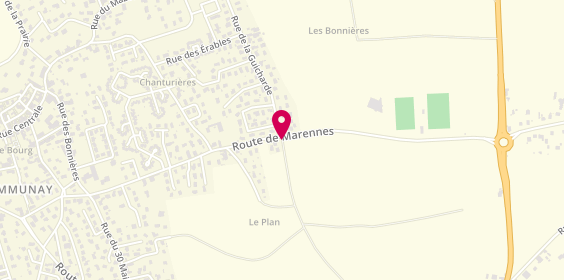 Plan de Rw Termic, 50 Route de Marennes, 69360 Communay