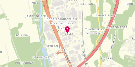 Plan de Technigaz, Zone Industrielle des Landiers Nord
171 avenue de Villarcher, 73000 Chambéry