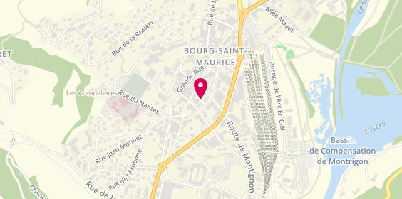 Plan de DUCHENE Fabrice, Villaret Sur la Côte, 73700 Bourg-Saint-Maurice