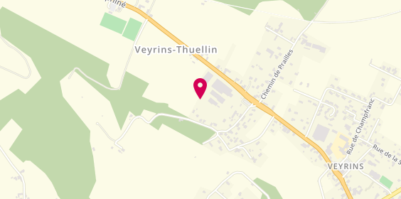 Plan de NEBBIA Gabriel, 229 Route du Dauphine le Bourg, 38630 Veyrins-Thuellin