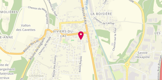Plan de Amblard Plomberie, 124 Route Royale, 73420 Viviers-du-Lac