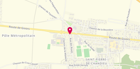 Plan de Gp 2C, 2 Rue Roses, 69780 Saint-Pierre-de-Chandieu