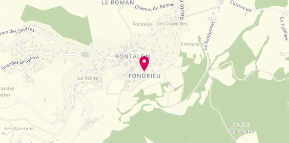 Plan de Gaudin Daniel, 129 Route Fondrieu, 69510 Rontalon