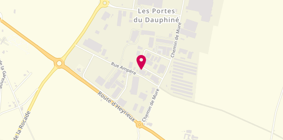 Plan de Tachon SAS, 7 Rue Ampère, 69780 Saint-Pierre-de-Chandieu