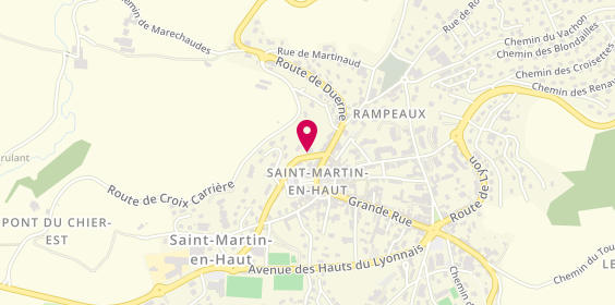 Plan de Pat'elec, 2 Rue des Heures lotissement le Clos des Heures, 69850 Saint-Martin-en-Haut