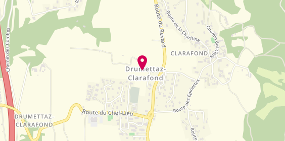 Plan de 2 C 1 L - Chauffage Sanitaire, 340 Route des Terraillers, 73420 Drumettaz-Clarafond