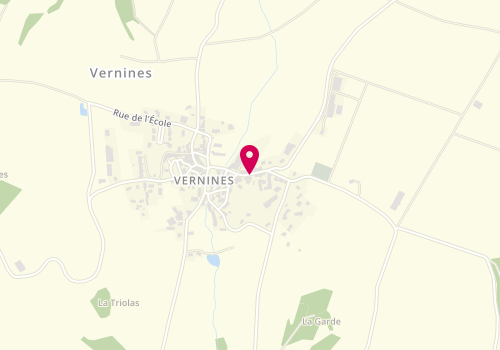 Plan de Lafarge J.G Entrep, Le Bourg, 63210 Vernines