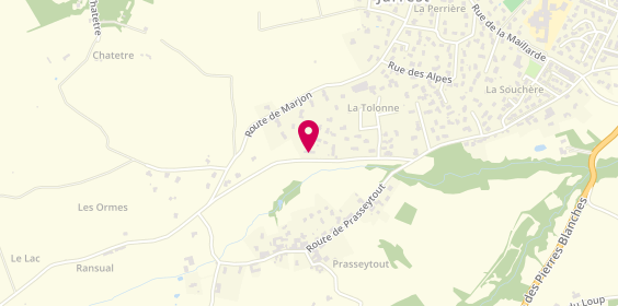 Plan de B.Y.P, 324 Route Marjon, 69510 Soucieu-en-Jarrest