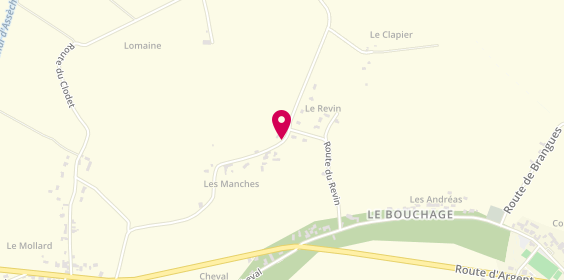 Plan de Paradis-Plomberie, 825 Route de Saint-Victor, 38510 Le Bouchage