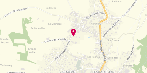 Plan de Proudhon et Fils, 7 Moulin A Vent, 69510 Soucieu-en-Jarrest
