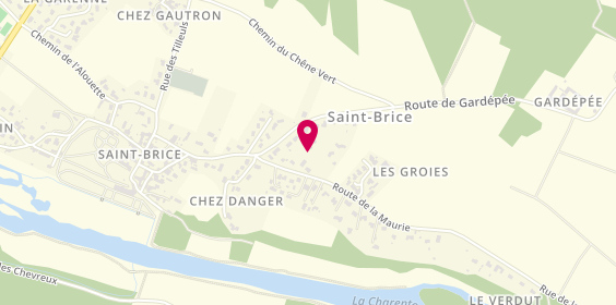 Plan de Ide Enr Coffret-Electrique-Precable, 44 Route de la Maurie, 16100 Saint-Brice