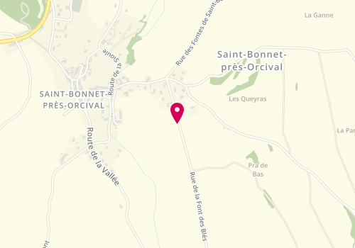 Plan de Bouyssou, 3 Les Rossignols, 63210 Saint-Bonnet-près-Orcival