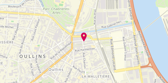Plan de Arma Plomberie Chauffage Ventilation, 15 Rue de la Republique, 69600 Oullins
