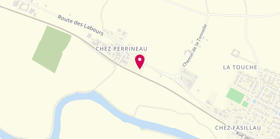 Plan de SARL Trujillo, 21 Route des Labours Chez Perineau, 17610 Chaniers