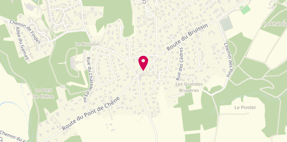 Plan de ECS Plomberie, 76 Route du Bruissin, 69340 Francheville