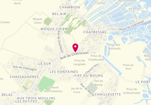 Plan de RAGONNEAU Cyrille, 37 Rue de Chatressac, 17890 Chaillevette