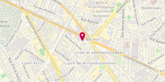 Plan de Gandit Plomberie PEC, 3 Rue Joseph Chapelle, 69008 Lyon