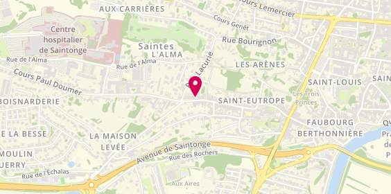 Plan de Lalut-Duret SARL, 154 Bis
154 Rue Saint-Eutrope, 17100 Saintes