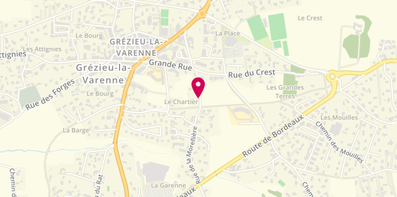Plan de GOUTTENOIRE Laurent, 4 Rue Morellière, 69290 Grézieu-la-Varenne