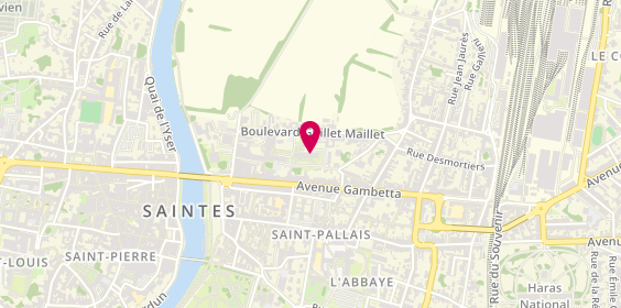 Plan de S.P.C, 18 Boulevard Guillet Maillet, 17100 Saintes