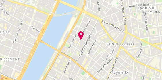 Plan de Etablissements Vaquier, 16 Rue de Bonald, 69007 Lyon