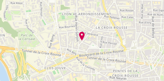 Plan de Ceci Etablissements, 13 Rue Denfert-Rochereau, 69004 Lyon