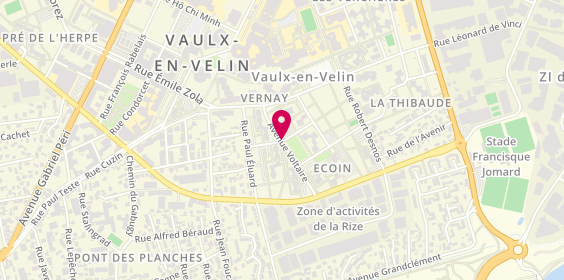 Plan de Adt Services, 11C Chemin Paul Valery, 69120 Vaulx-en-Velin