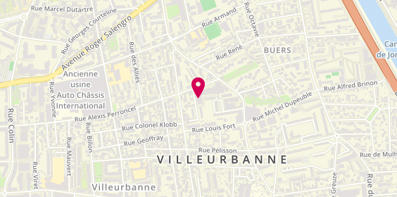 Plan de SARL Bm Climatisation, 159 Rue Alexis Perroncel, 69100 Villeurbanne