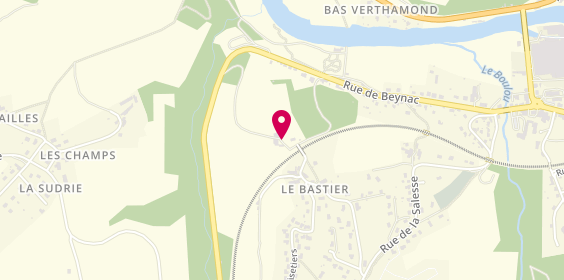 Plan de Bosmie Services, 30 Rue Bastier, 87110 Bosmie-l'Aiguille