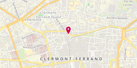 Plan de EURL Marie, 14 Bis Place Gilbert Gaillard, 63000 Clermont-Ferrand
