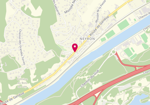 Plan de KRM Plomberie Chauffage, 103 Route de Geneve, 01700 Neyron