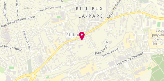 Plan de MG Peyclit, 672 Rue des Mercieres, 69140 Rillieux-la-Pape
