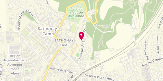 Plan de Romulus Plomberie Chauffage, 15 avenue du Boutarey, 69580 Sathonay-Camp