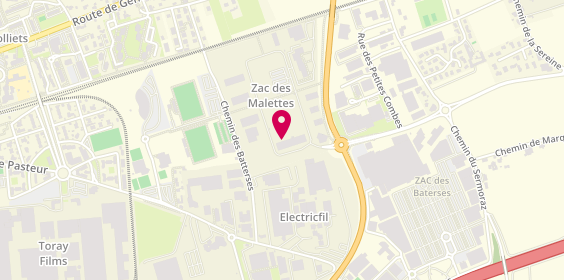 Plan de LM Energies, 125 Rue du Chat Botté, 01700 Beynost