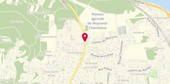 Plan de Plomberie Chauffage Marc Revol, 2 Route de Saint-Romain, 69660 Collonges-au-Mont-d'Or