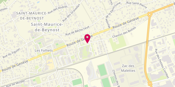 Plan de ED' Services, Bât E Résidence Saint Maurice, 01700 Saint-Maurice-de-Beynost