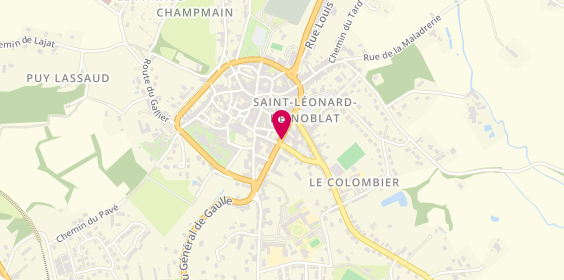 Plan de Avy'Therm - JCE Service, La Grange, 87400 Saint-Léonard-de-Noblat