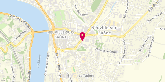 Plan de Entreprise A Roux et Fils, 14 Rue Pierre Dugelay, 69250 Neuville-sur-Saône