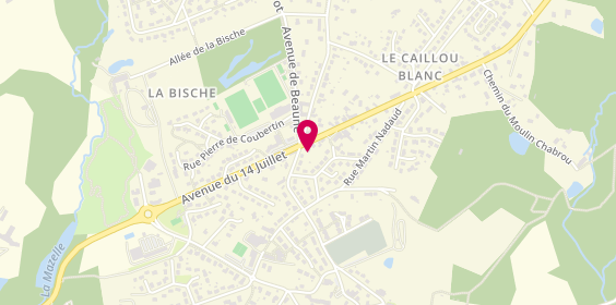 Plan de Rousseau Bruno, 16 Rue Eugène le Roy, 87570 Rilhac-Rancon