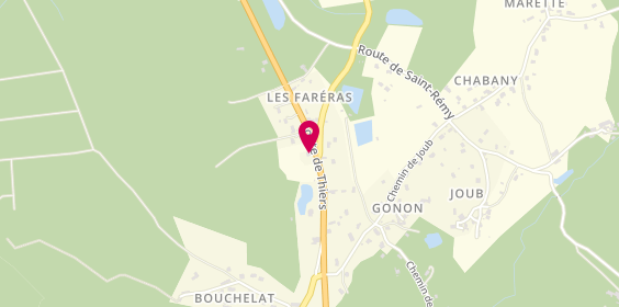 Plan de JL Electr'Eau, 120 Route de Thiers, 63290 Paslières