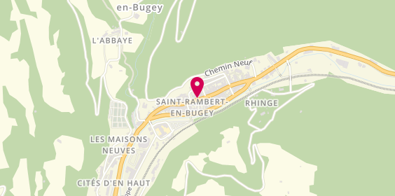 Plan de CG Plomberie, 103 Rue Dr Temporal, 01230 Saint-Rambert-en-Bugey