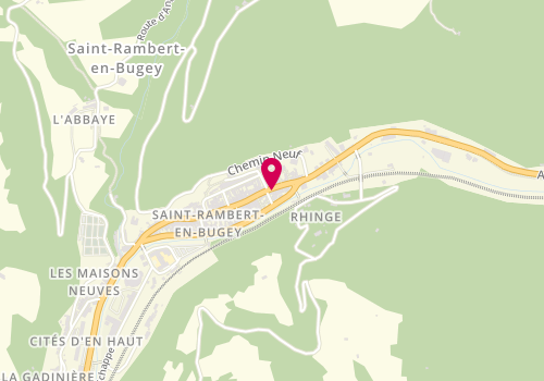 Plan de Entreprise Miguet, 134 Rue Dr Temporal, 01230 Saint-Rambert-en-Bugey
